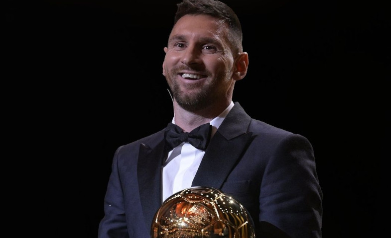 Lionel Messi Raih Penghargaan Ballon d’Or 2023