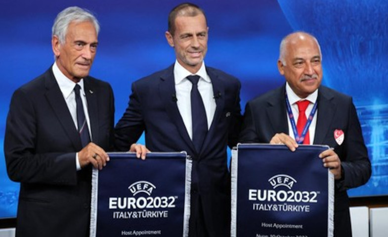 Resmi, Italia dan Turki Terpilih Jadi Tuan Rumah Bersama Euro 2032