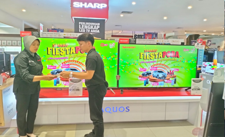 Menyambut Hari Jadi ke 54 Tahun Sharp Gelar Promo Sharp Fiestapora dengan Total Hadiah Miliaran Rupiah