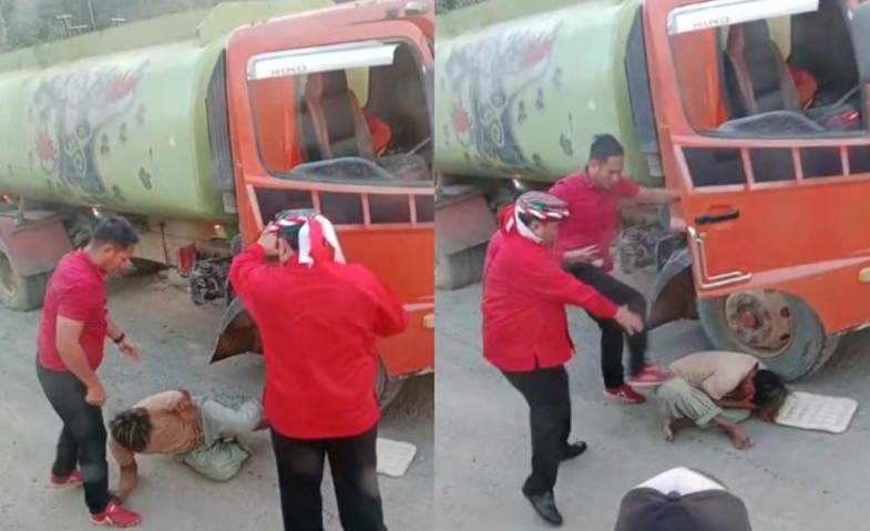 Ajudan Bupati Kubar Minta Maaf Usai Aniaya Sopir Truk CPO