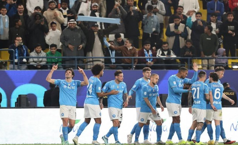 Napoli Melaju ke Final Piala Super Italia Usai Taklukan Fiorentina