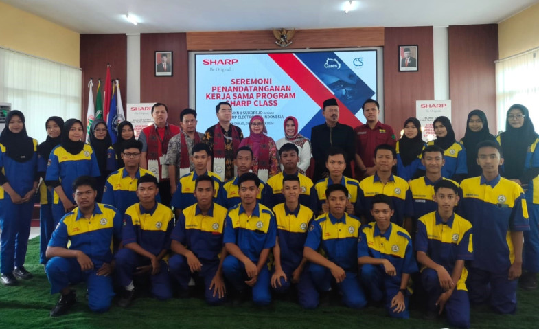 Sharp Indonesia Dukung Upaya Pemerintah Dalam  Meningkatkan Lulusan SMK yang Unggul