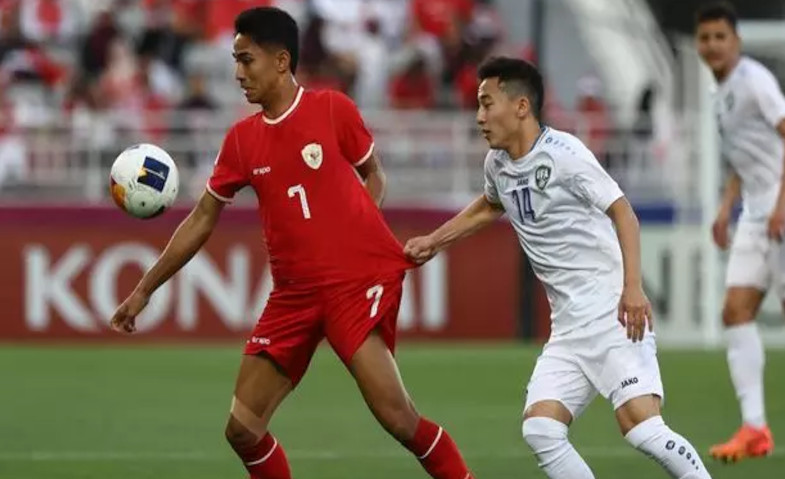 Timnas Indonesia U-23 Takluk 0-2 dari Uzbekistan U-23