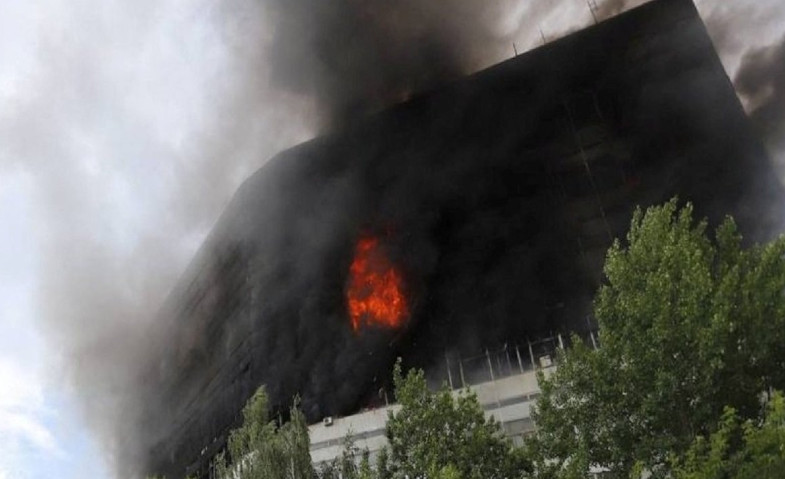 Kebakaran Gedung Perkantoran di Moskow, 8 Orang Tewas
