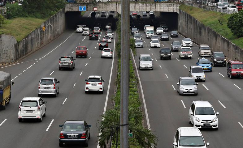 Situasi Lalu Lintas Tol Dalam Kota Awal Pekan Ini Terpantau Ramai Lancar