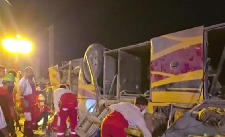 Bus yang Bawa Jamaah Haji Kecelakaan, 28 Orang Tewas