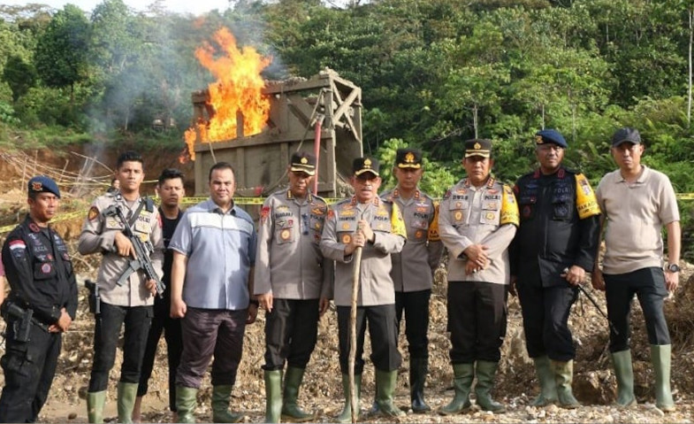Usai Tragedi Polisi Tembak Polisi, Tambang Ilegal di Solok Selatan Diberantas