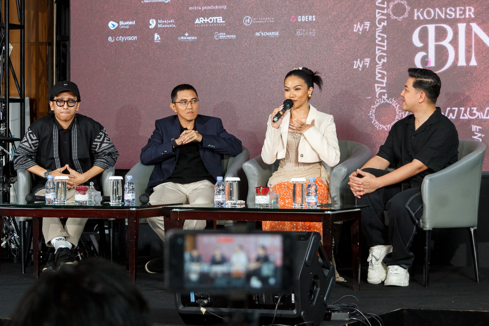 Konferensi pers konser Bingah Yura Yunita di Artotel GBK, Jumat (31/1/2025). (Alidrian Fahwi/wartapenanews.com)